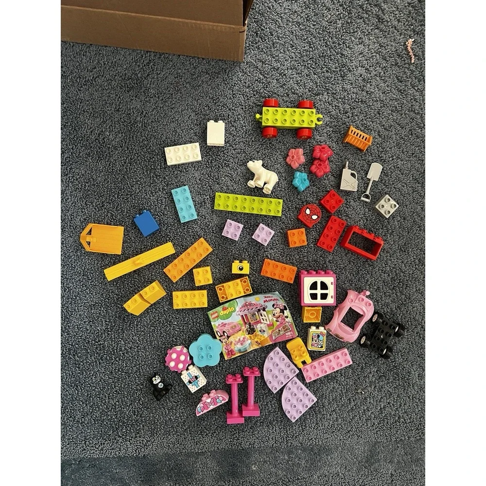 Bulk Of 49 Duplo Pieces - Figaro, Polar Bear, Spider-Man